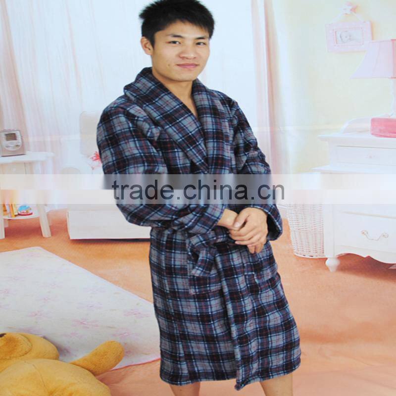 Cotton terry bathrobe, terry cloth beach robe