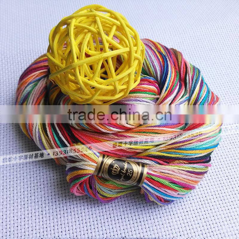 beautiful cross stitch thread DIY gift