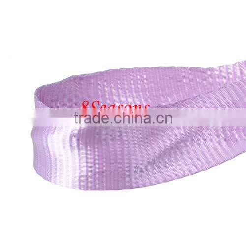 Mauve Survival Buckle Clasp Terylene ID Card Neck Strap Lanyard 62.5cm