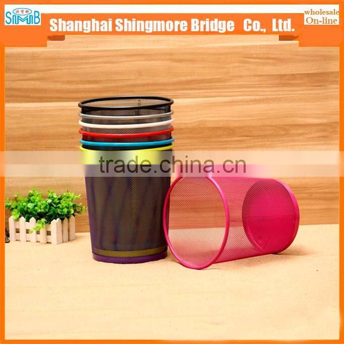 alibaba china hot sales good quality mental net trash basket for office
