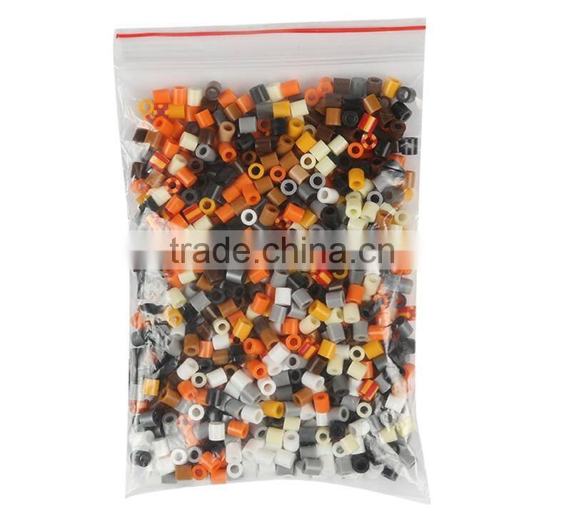 Diyfashion 5mm hama perler fuse beads the Pumpikin pie set with puzzle iron paper and twezzer hama beads toys for kids 18023