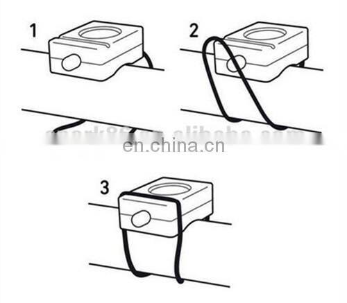 promotional Flash led bike lights led bicycle flashlight