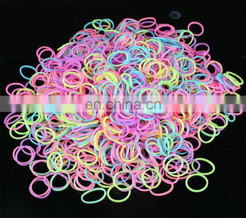 2014 Hot Selling DIY Colourfull cheap rainbow rubber bands RL-0002