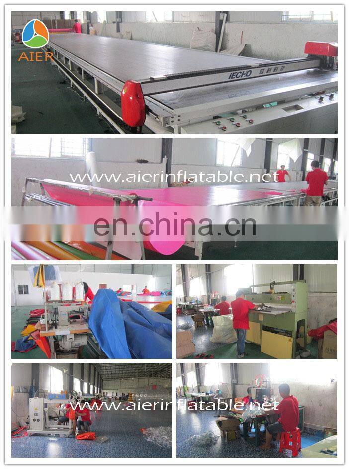 Cheap inflatable tent Yellow large inflatable camping tent for sale