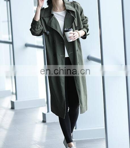 Hot Sale Winter Clothing Women Fashion Overcoat Long Wool Jacket