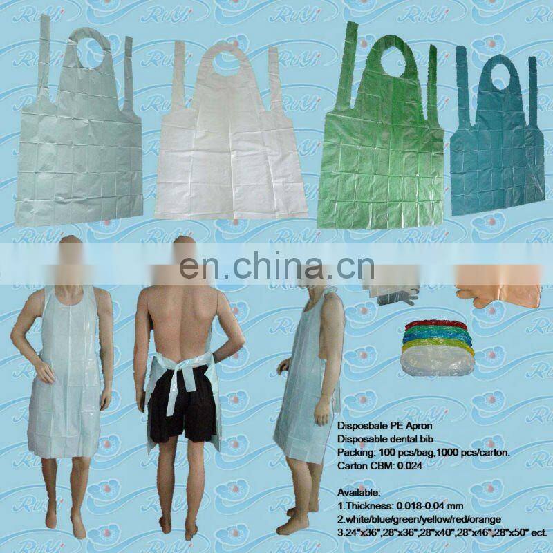 nice printed waterproof kids apron / children drawing apron