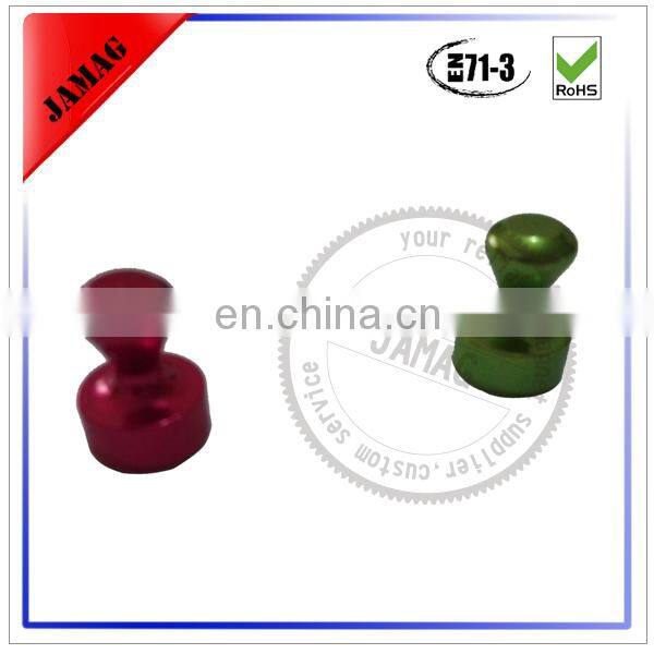 Jammymag 2015 new products custom & cheap cup shape Magnetic push pins for sale