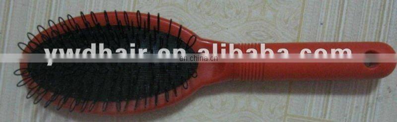 Wholesale price red color higher quality fusion hair extension wig comb