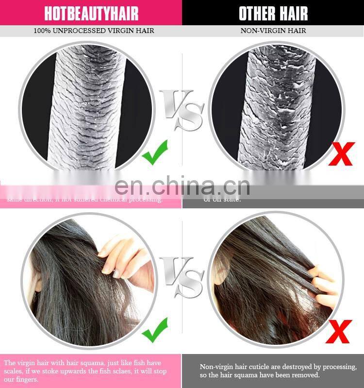 Hot Sale Unprocessed Brazilian Human Hair, 10''-20'' Ear to Ear 360 Lace Frontal