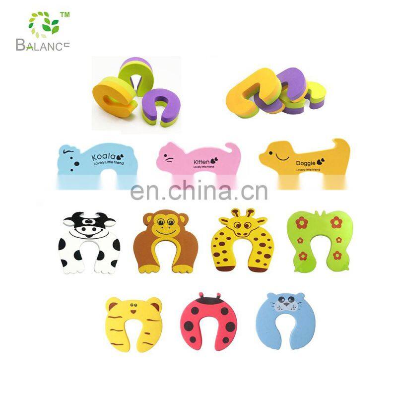 baby safety door guard door stopper rubber door wedge