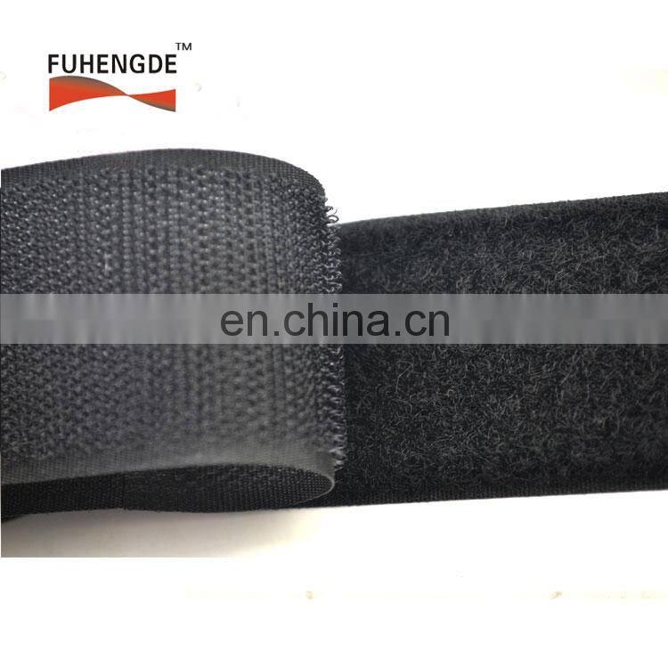 Flexible Elastic hook and loop strap with buckle