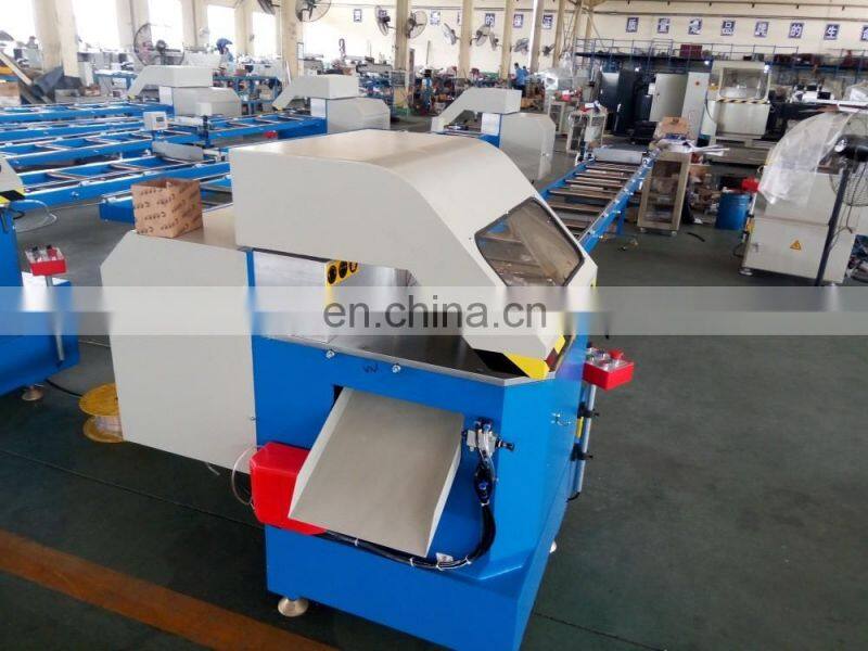 Aluminum 90angle head cutting saw machine single head for sale