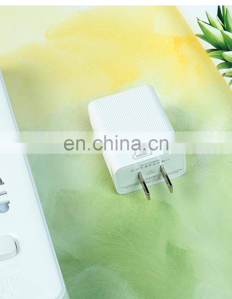 Hot Selling 2019 Full Compatible Quick Charging 3.0A USB Charger US / EU Socket