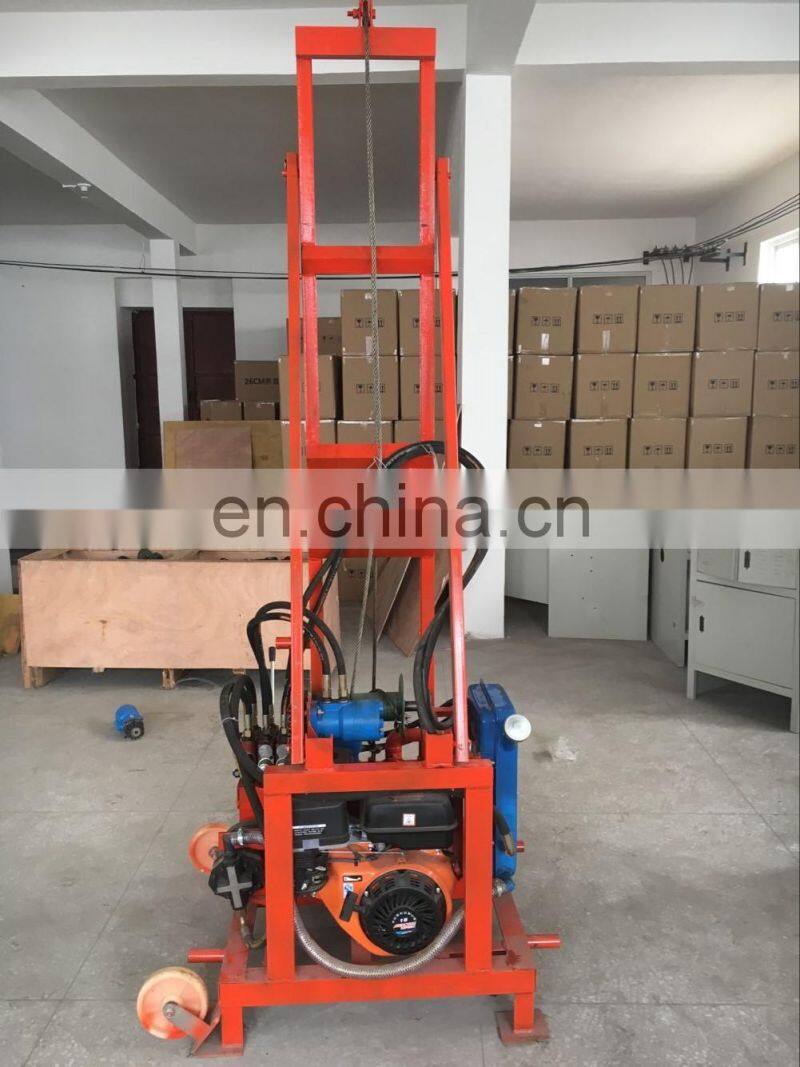HY-280 small water well drilling rig / hydraulic water well digging machine 100m depth borewell equipment