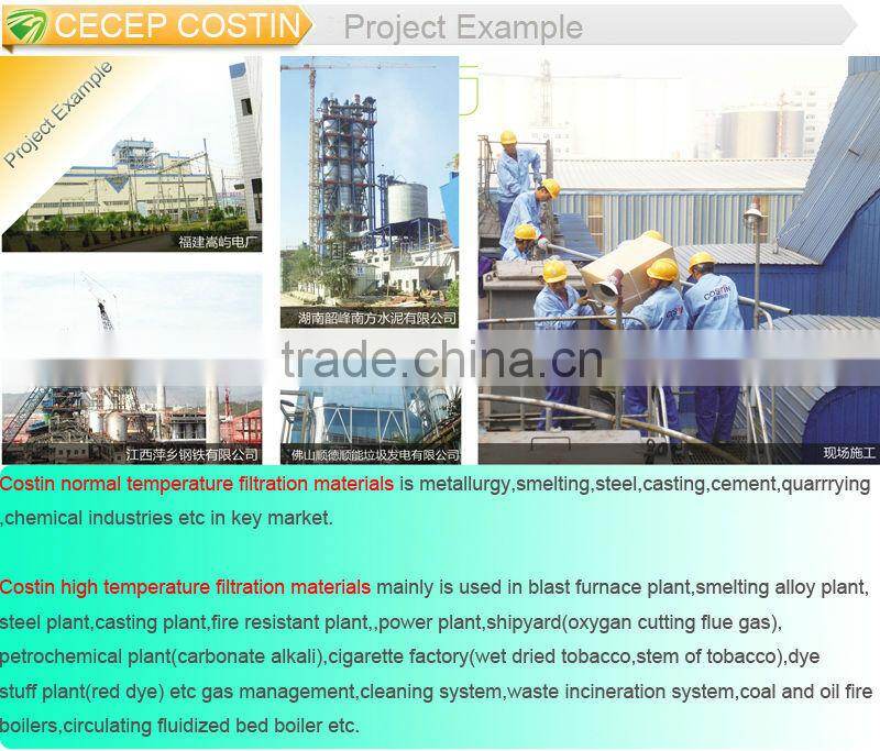 High quality PPS filter bag for boiler