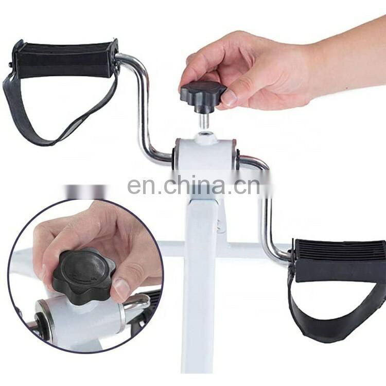 Exercise Bike Pedal Exerciser Portable Arm Leg Mini Active Exercise Cycle