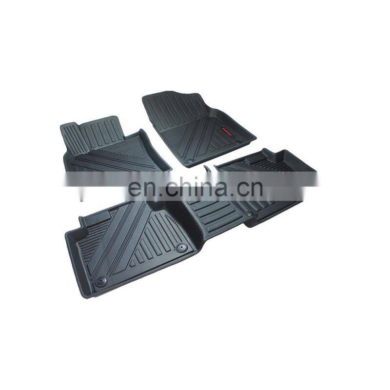 Factory Custom Car Mats All Seasons Car Floor Mats 3D Rubber Car Carpets for Toyota Camry 2018