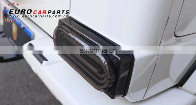 W463 round tail lamp fit for G-class W463 2009-2016year G500 G55 G63 flowing round style G63 tail light
