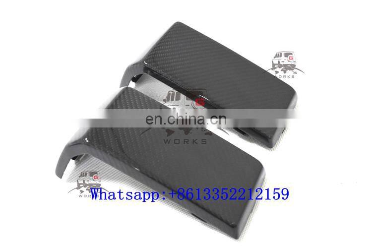 G class w464 G63 G500 eurocar style front bumper rear bumper cover for G wagon w463A G500 G63 dry carbon fiber bumper cover