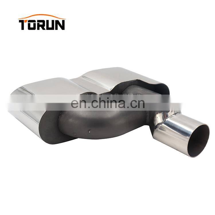High performance straight dual flexible car exhaust pipe for mercedes benz 08-13 S Class AMG W221