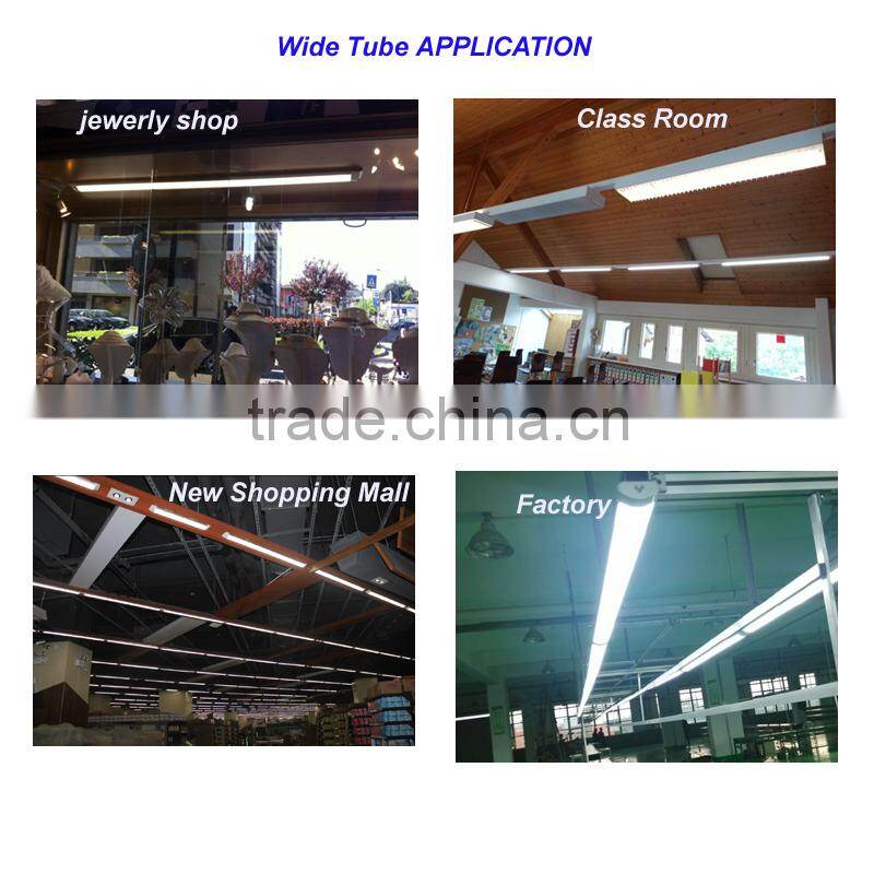 Super slimp led panel tube 18W led flat tube replace 2PCS T5 or T8