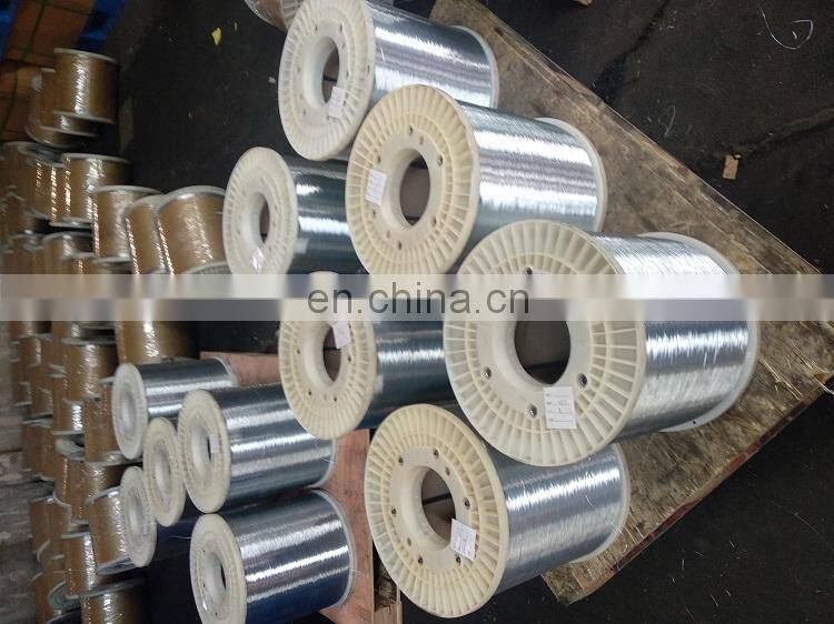 Galvanized Flat Stitching Wire Malaysia Steel Galvanized Iron Wire Spool Coil Arame Aco Galvanizado