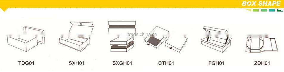 Empty cardboard candy chocolate paper truffle boxes with clear lid