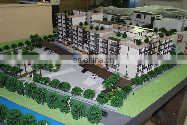 Miniature city models for real estate project,professional model making