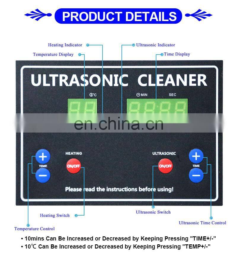 Large 90L Capacity Barrel Digital Controlled Cylinder Sieve Ultrasonic Cleaner