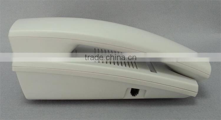 Vintage design white color black color fixed line office or home telephone
