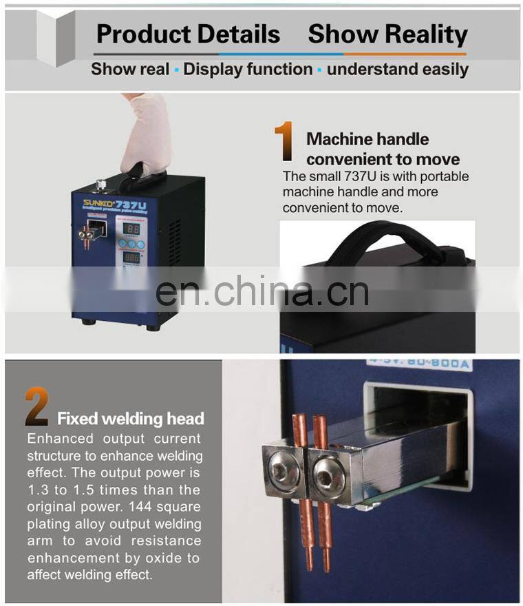 220V/110V 2800W Digital Display Spot Welder 18650 Battery Spot Welder