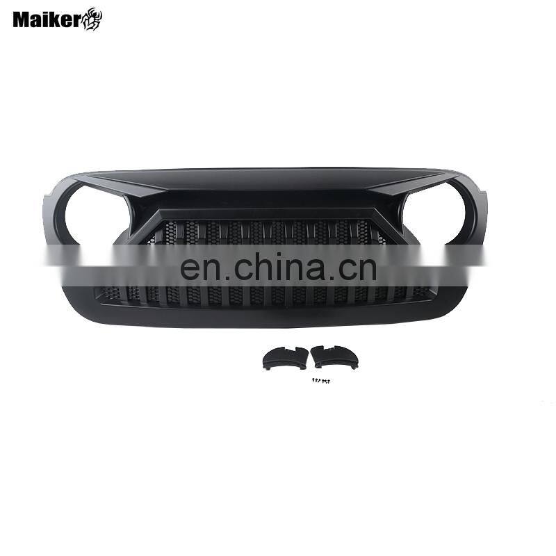 Front Grille for Jeep Wrangrer JL 2018+ mesh grille for Jeep insert grille 4x4 accessory maiker manufacturer