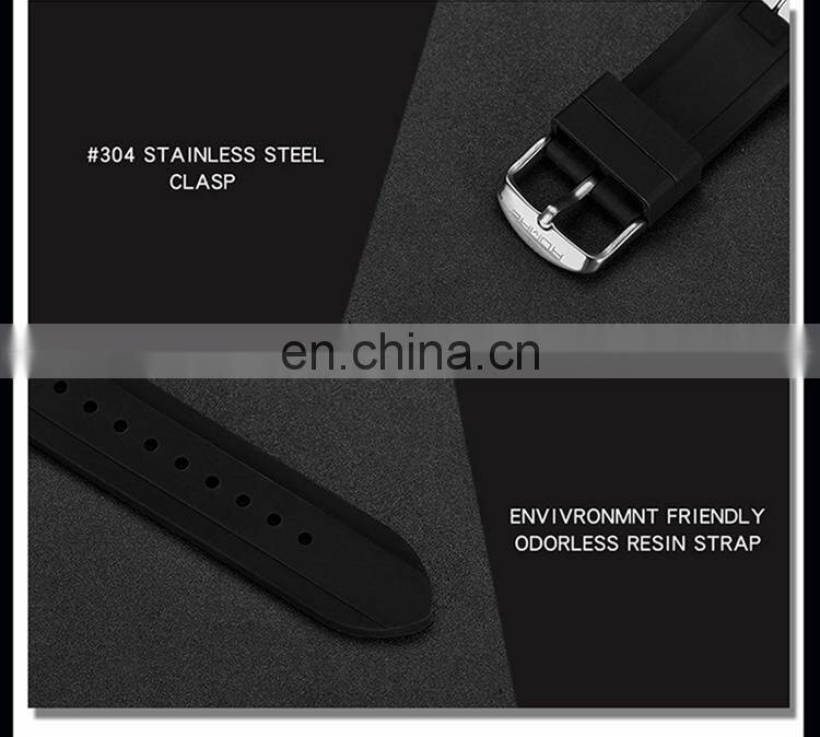 SANDA 795-1 Latest Water Resistant Analog Digital Silicone Watches Fashion Branded Wrist Watch