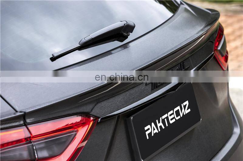 Runde Top Ranking For Maserati Levante Real Carbon Fiber Body Kit Front Lip Rear Diffuser Spoiler Middle Wing