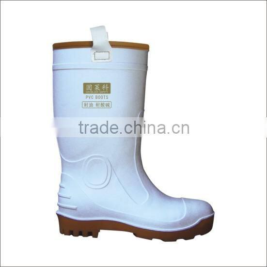 waterproof safety custom cheap pvc rain boot safety boots
