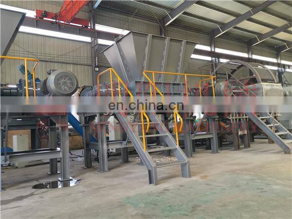 Home Use Iron Scrap Steel Scrap Double Shaft Shredder Machine