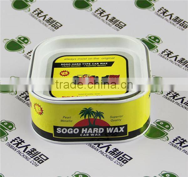 Car Wax Tin Box Container, Buy Metal Can