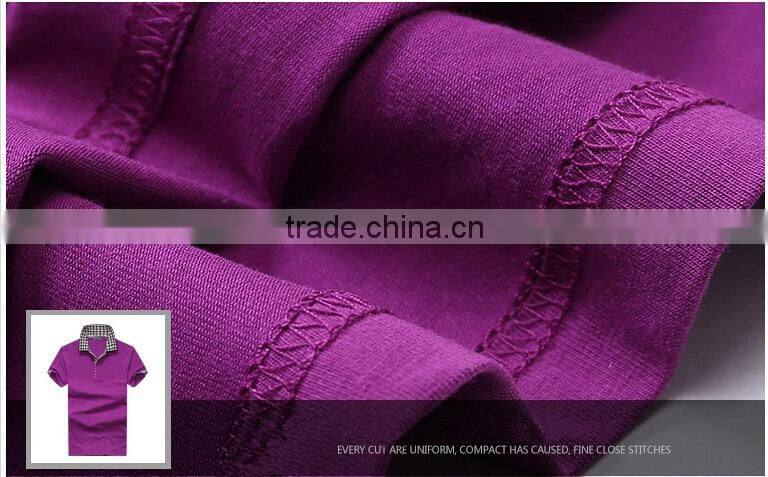 2015 polo shirt for middle-aged men / wholesale fitness clothing was made in China