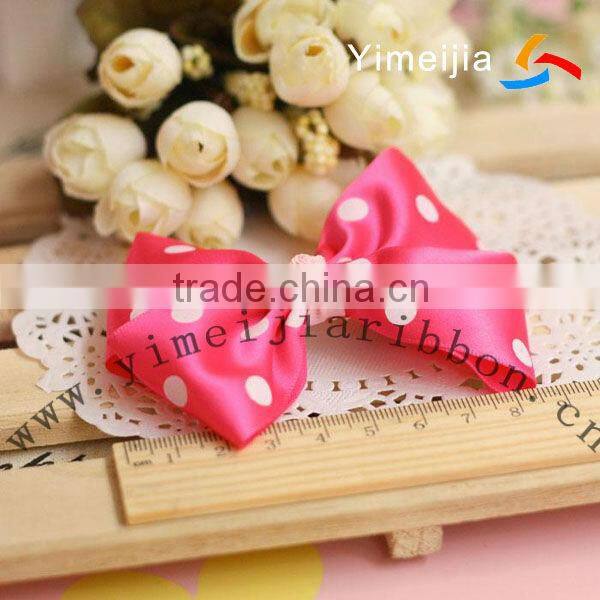 printed dot satin ribbon