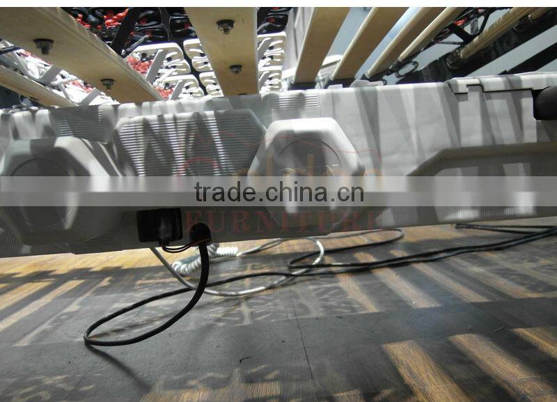 Okin Motor Electric Adjustable Massage Bed for Sale