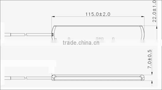 High Quality 3M Double Sided Sticky GSM Antenna Car External Antenna for Radio