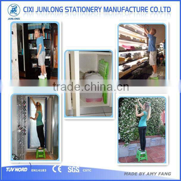 SGS CERTIFICAT PLASTIC FOLDING STOOL