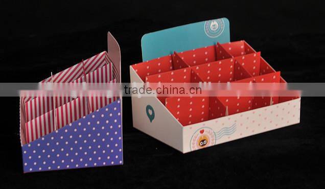 Flat Folding table stand storage box