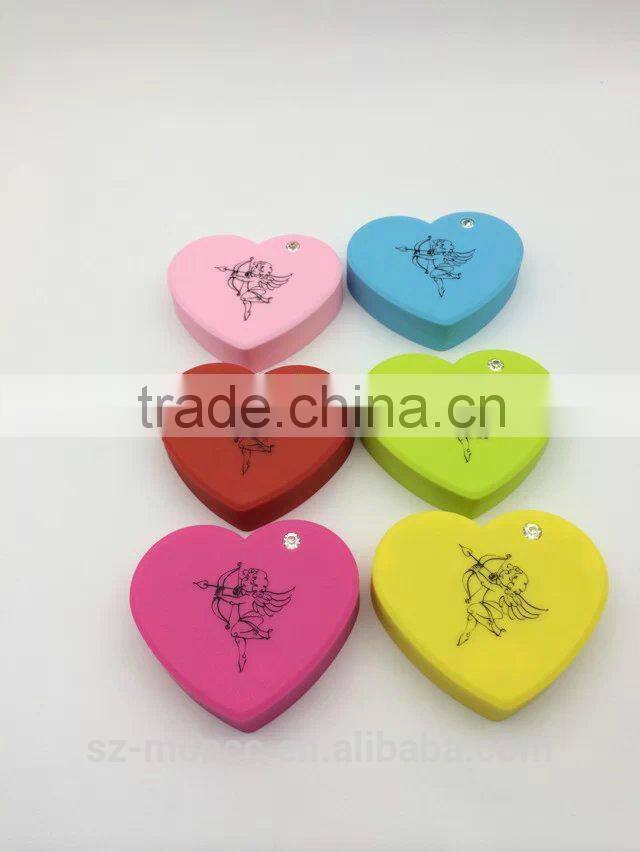 Gift Heart Shape smart power bank 4400mAh