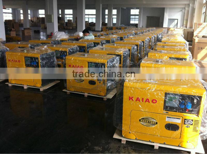 Lowest price generator 50HZ/220V 5KVA/5KW Diesel Generator HOT SALE!