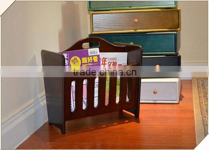 Modern Mahogany Wooden Magazine Rack Monica, Wooden magazines rack, Wooden Display Rack, wooden book racks for office