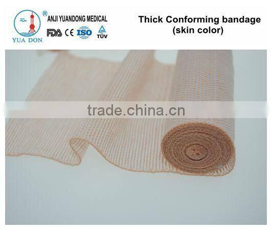YD80214 Colored Cotton Thick Conforming Bandage With CE,FDA,ISO