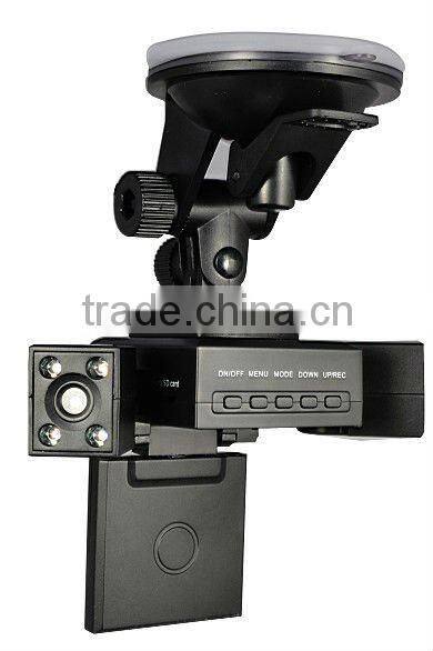 HD double lens,2inch TFT LCD screen,car black box,8night lights,car DVR