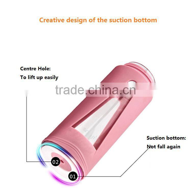 Amzing creative design suction tea bottle no BPA