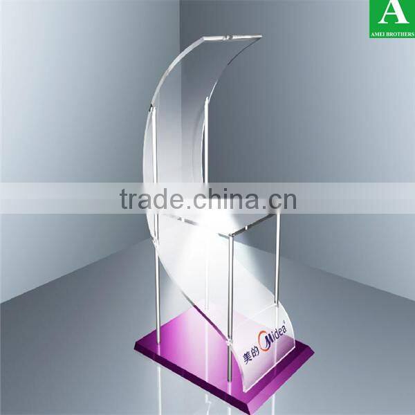 Acrylic plastic table